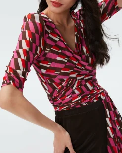 Online Diane von Furstenberg Abbie Mesh Bodysuit