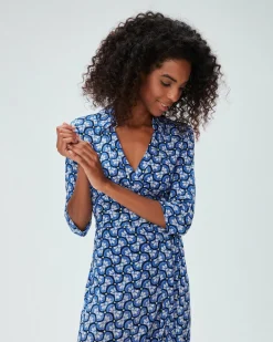 Outlet Diane von Furstenberg Abigail Silk Jersey Maxi Wrap Dress