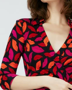 Discount Diane von Furstenberg Abigail Silk Jersey Midi Wrap Dress