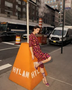 Discount Diane von Furstenberg Abigail Silk Jersey Midi Wrap Dress
