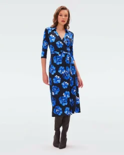 Discount Diane von Furstenberg Abigail Silk Jersey Wrap Dress