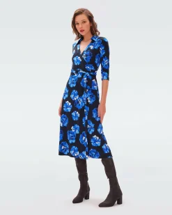 Discount Diane von Furstenberg Abigail Silk Jersey Wrap Dress