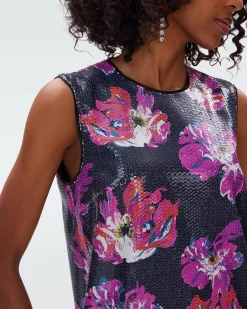 Outlet Diane von Furstenberg Anara Sequin Dress