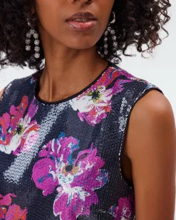 Outlet Diane von Furstenberg Anara Sequin Dress
