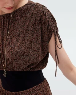 New Diane von Furstenberg Andra Mesh Jumpsuit