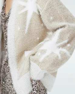 Clearance Diane von Furstenberg Avalon Knit Jacquard Cardigan