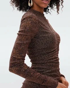 Sale Diane von Furstenberg Azula Reversible Mesh Dress