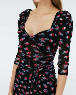 Clearance Diane von Furstenberg Bettina Mesh Dress