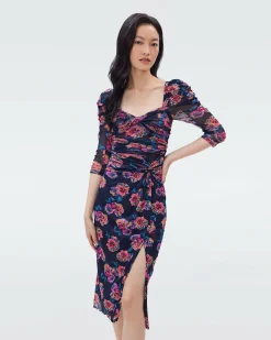 Best Diane von Furstenberg Bettina Mesh Dress