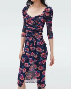 Best Diane von Furstenberg Bettina Mesh Dress