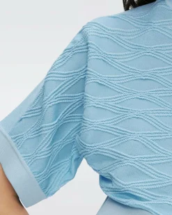 Clearance Diane von Furstenberg Cairo Knit Jacquard Top