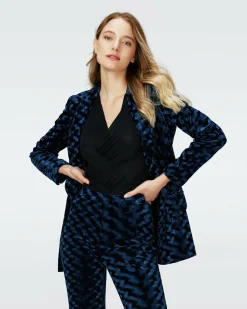Outlet Diane von Furstenberg Chiana Velvet Jacket