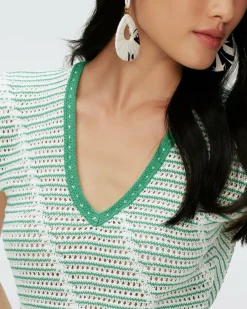 Hot Diane von Furstenberg Claud Crochet Top