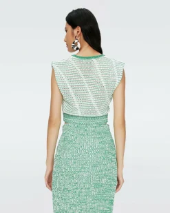 Hot Diane von Furstenberg Claud Crochet Top