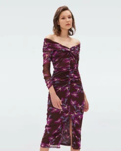 Best Diane von Furstenberg Clementine Mesh Dress