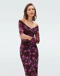 Best Diane von Furstenberg Clementine Mesh Dress
