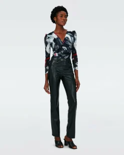 Online Diane von Furstenberg Costanza Mesh Bodysuit