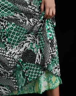 Hot Diane von Furstenberg Darlene Reversible Mesh Skirt