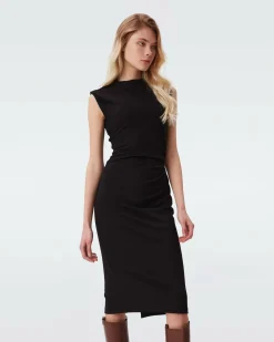 New Diane von Furstenberg Darrius Sleeveless Jersey Dress