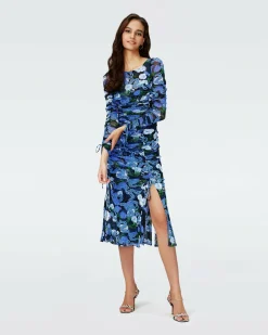 Clearance Diane von Furstenberg Dvf Corinne Dress In Dragon Dance