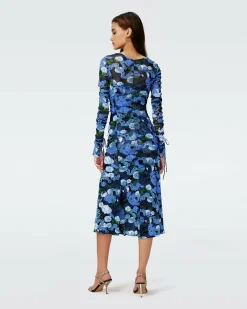 Clearance Diane von Furstenberg Dvf Corinne Dress In Dragon Dance