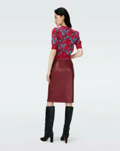 Best Diane von Furstenberg Dvf Hudson Sweater In Dragon Jade