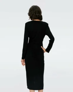 Outlet Diane von Furstenberg Dvf Nevine Dress In Black