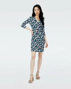 Fashion Diane von Furstenberg Dvf New Julian Two Dress In Fortune Vine Ivory