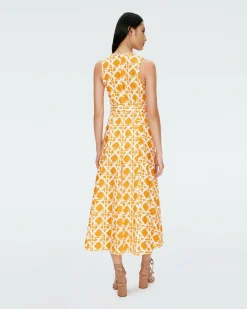 Fashion Diane von Furstenberg Elliot Midi Dress