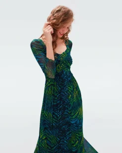 Clearance Diane von Furstenberg Gael Mesh Dress