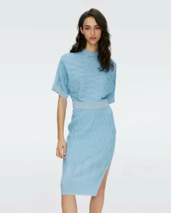 Fashion Diane von Furstenberg Gisele Knit Jacquard Skirt