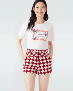 Outlet Diane von Furstenberg Gramercy Boucled Wool Shorts