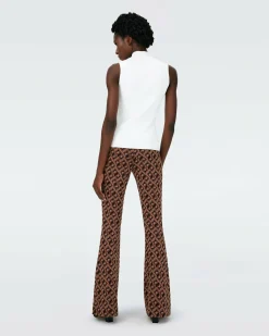 Discount Diane von Furstenberg Greg Jacquard Pants