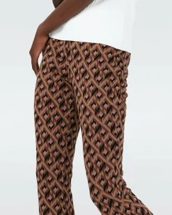 Discount Diane von Furstenberg Greg Jacquard Pants