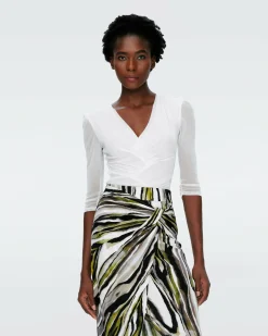 Clearance Diane von Furstenberg Hailey Mesh Top