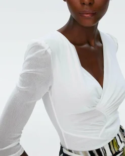 Clearance Diane von Furstenberg Hailey Mesh Top
