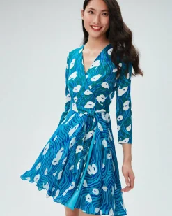 Hot Diane von Furstenberg Irina Silk Jersey Wrap Dress