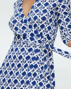 Fashion Diane von Furstenberg Jeanne Silk Jersey Wrap Dress