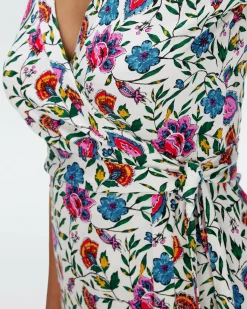 Outlet Diane von Furstenberg Jeanne Silk Jersey Wrap Dress