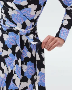 Online Diane von Furstenberg Julian Silk Jersey Wrap Dress