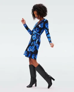 Discount Diane von Furstenberg Julian Silk Jersey Wrap Dress