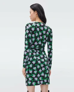 Discount Diane von Furstenberg Julian Silk Jersey Wrap Dress