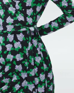 Discount Diane von Furstenberg Julian Silk Jersey Wrap Dress