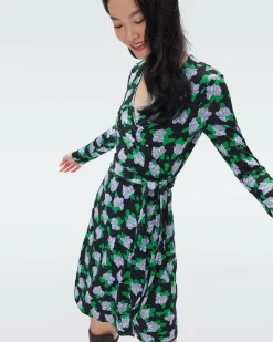 Discount Diane von Furstenberg Julian Silk Jersey Wrap Dress