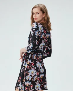 Hot Diane von Furstenberg Julian Silk Jersey Wrap Dress