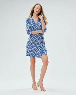 Fashion Diane von Furstenberg Julian Silk Jersey Wrap Dress