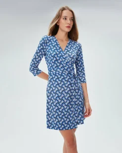 Fashion Diane von Furstenberg Julian Silk Jersey Wrap Dress