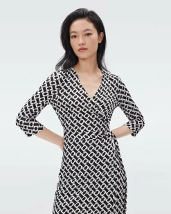 Hot Diane von Furstenberg Julian Silk Jersey Wrap Dress