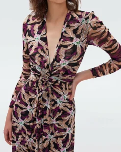 New Diane von Furstenberg Kassia Mesh Dress