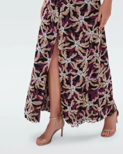 New Diane von Furstenberg Kassia Mesh Dress